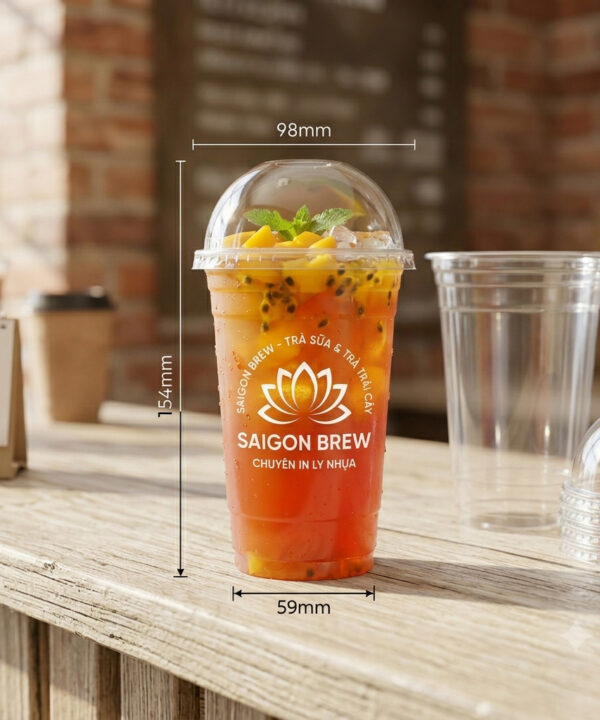 PET Plastic Cups 22oz ~ 700ml